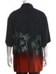 Celine Printed Short Sleeve Shirt