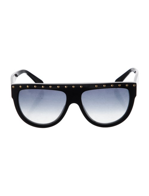 Celine Shield Gradient Sunglasses
