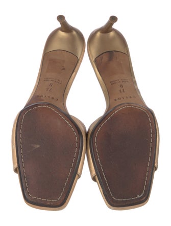 Celine Leather Slides