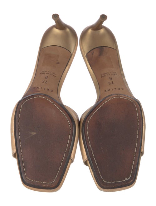 Celine Leather Slides