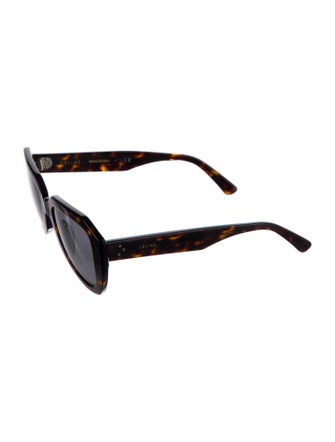Celine Square Tinted Sunglasses