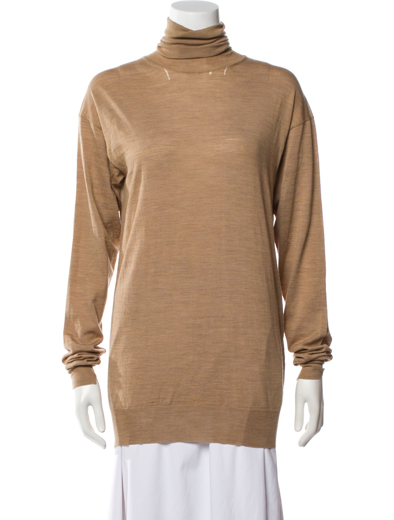 Celine Wool Turtleneck Sweatshirt