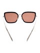 Celine Oversize Mirrored Sunglasses