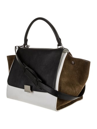 Celine Leather Trapeze Small