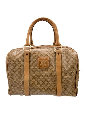 Celine Handle Bags Triomphe Boston Vintage