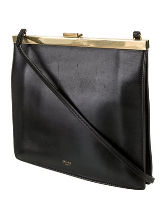 Celine Leather Clasp Mini