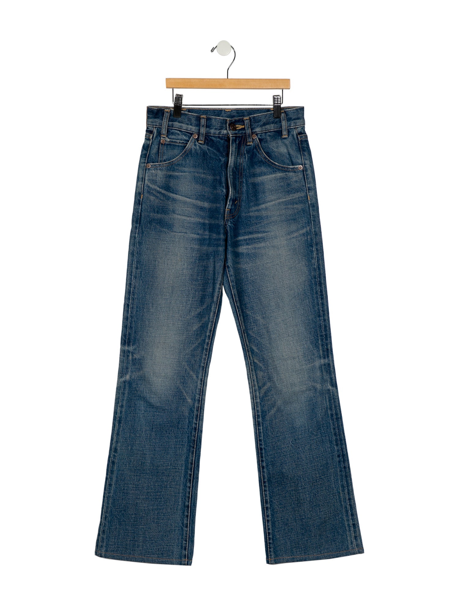Celine High-Rise Wide Leg Jeans