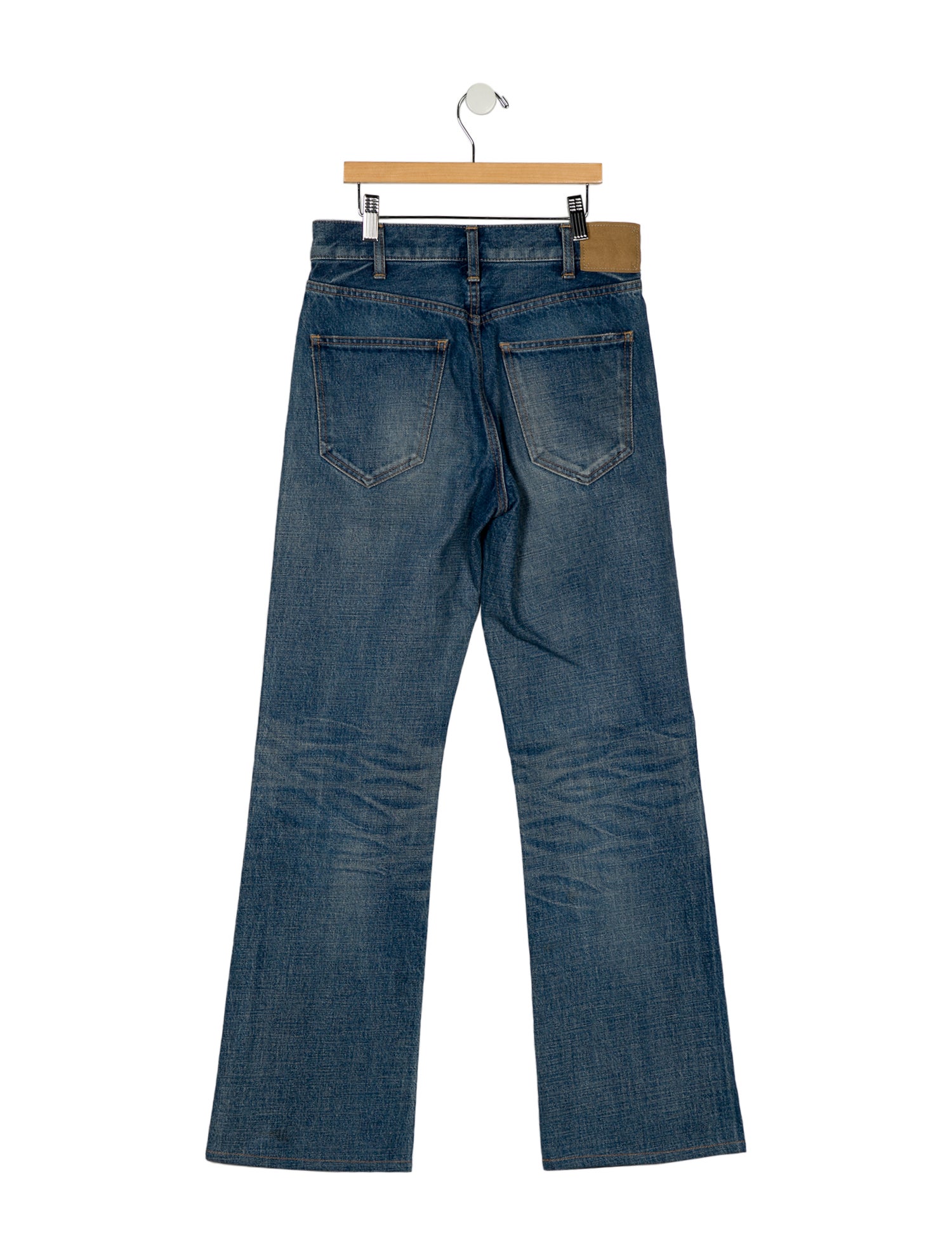 Celine High-Rise Wide Leg Jeans