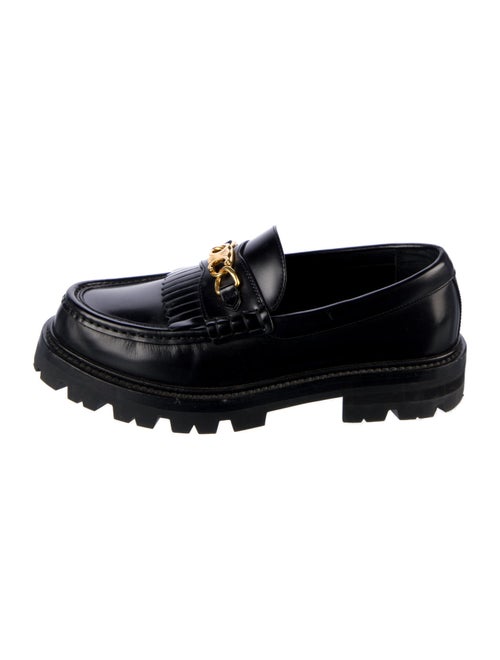 Celine Margaret Triomphe Leather Loafers
