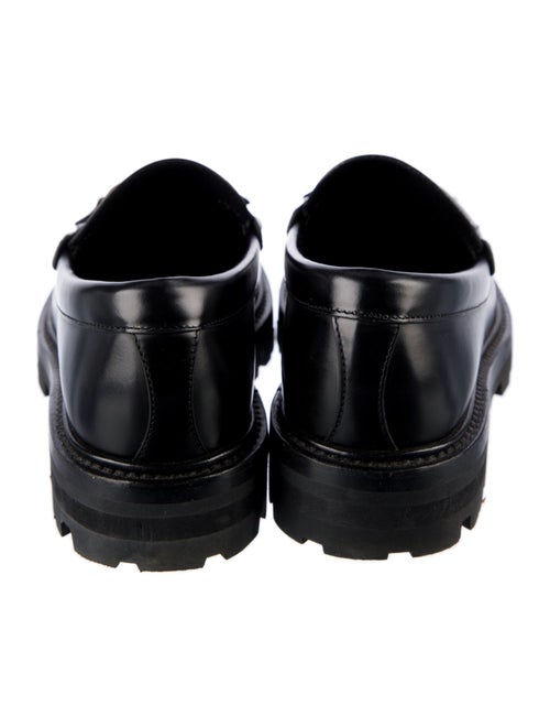 Celine Margaret Triomphe Leather Loafers