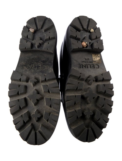 Celine Margaret Triomphe Leather Loafers