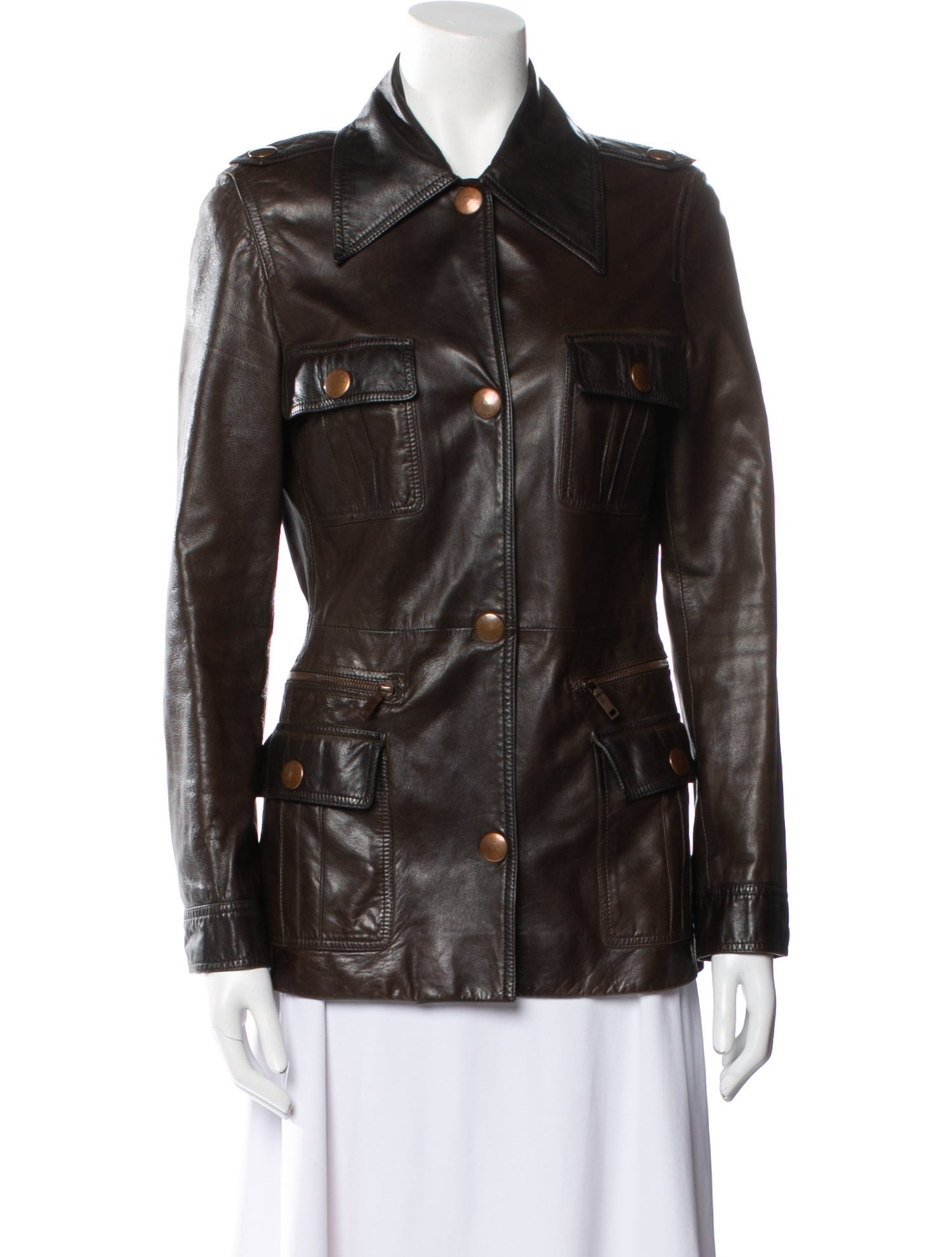 Celine Vintage Late 1990's - Early 2000's Biker Jacket