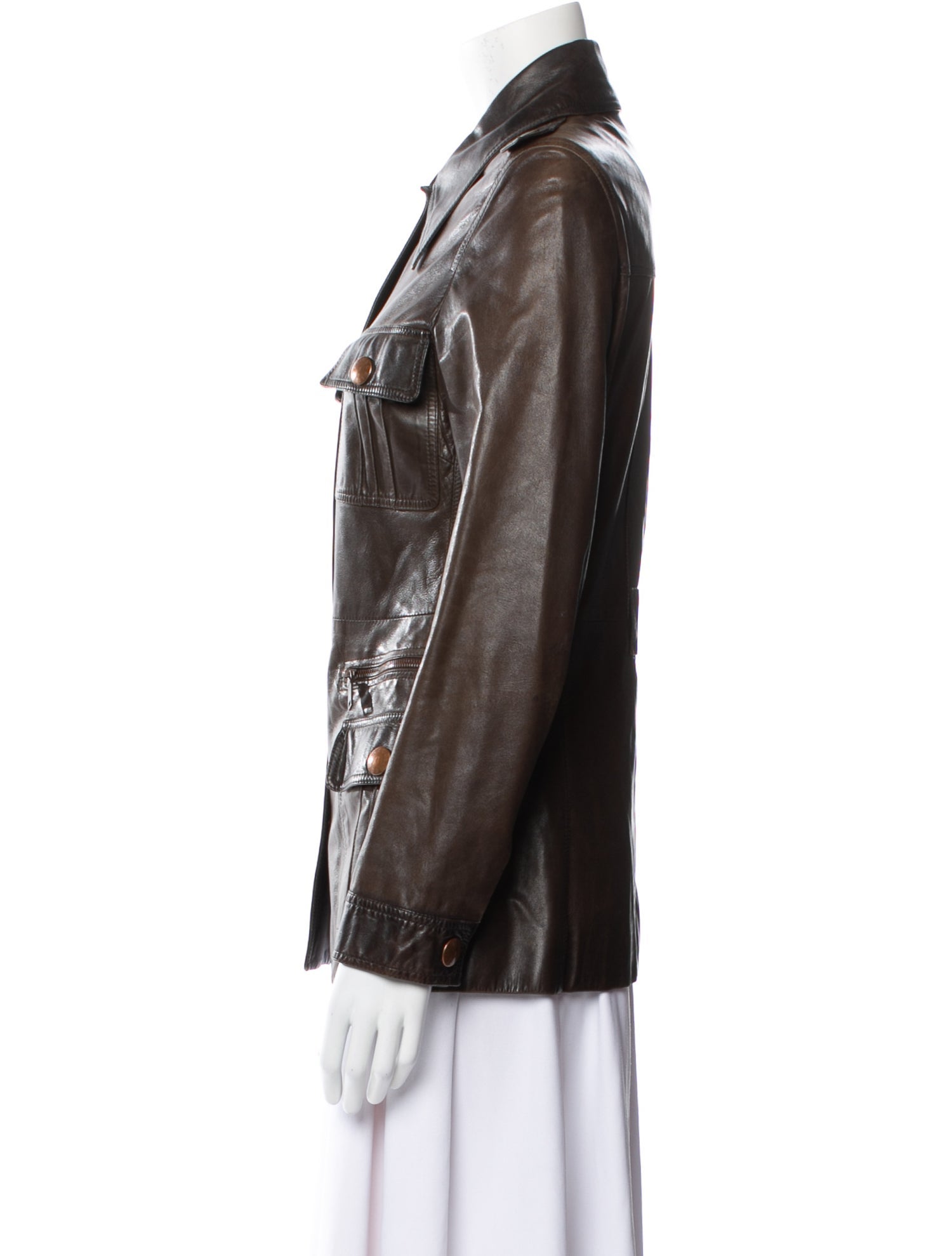 Celine Vintage Late 1990's - Early 2000's Biker Jacket