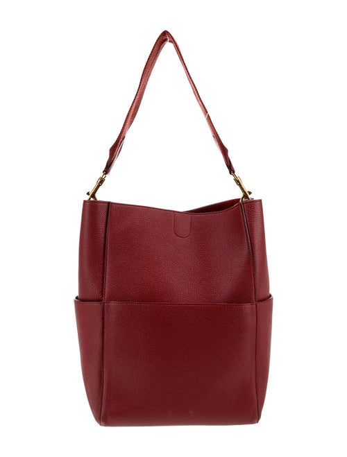 Celine Leather Seau Sangle