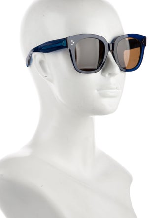 Celine Wayfarer Mirrored Sunglasses