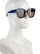 Celine Wayfarer Mirrored Sunglasses