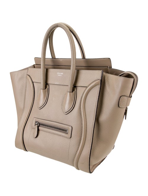 Celine Leather Luggage Mini