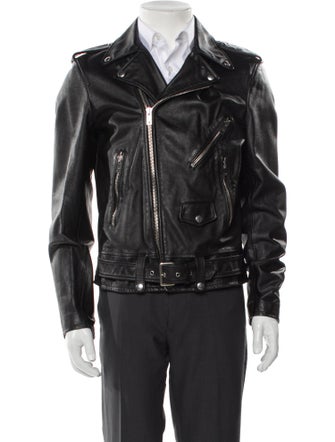 Celine 2019 Leather Moto Jacket