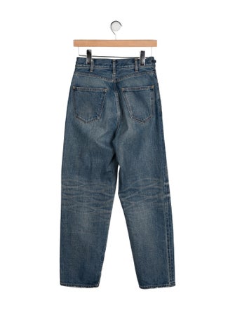 Celine High-Rise Straight Leg Jeans