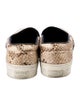 Celine Snakeskin Animal Print Sneakers