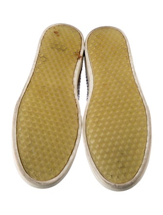 Celine Snakeskin Animal Print Sneakers