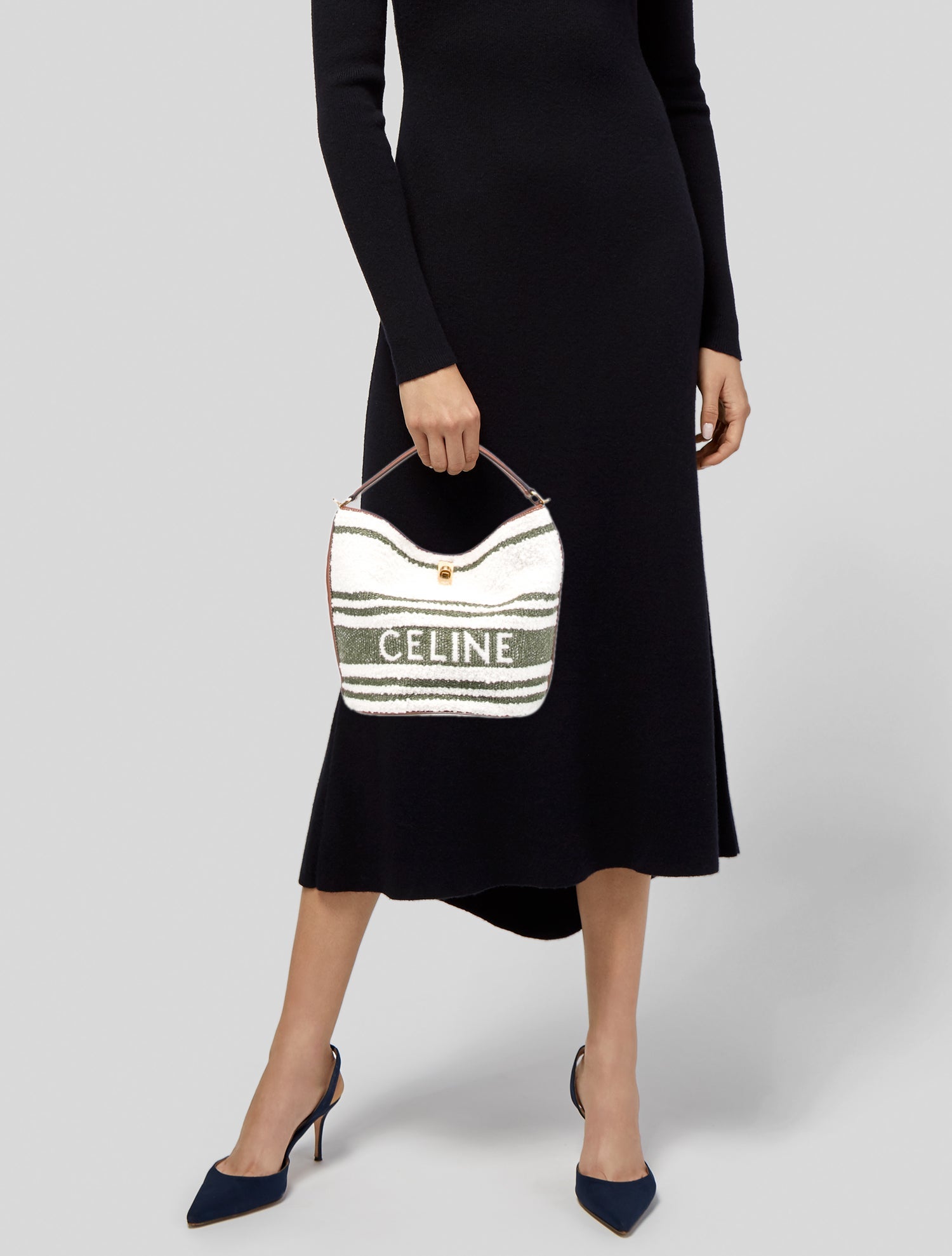 Celine Tweed 16 Bag 2022