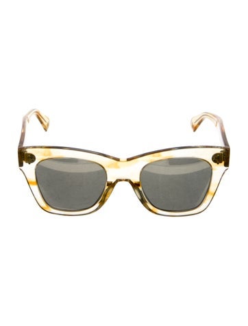 Celine Sunglasses Wayfarer Mirrored