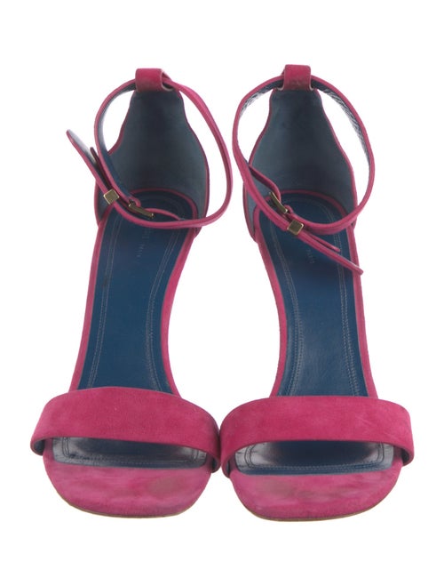 Celine Suede D'Orsay Pumps