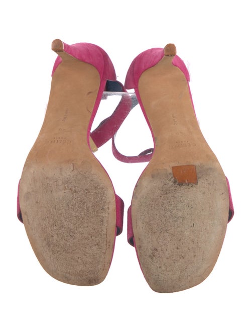 Celine Suede D'Orsay Pumps