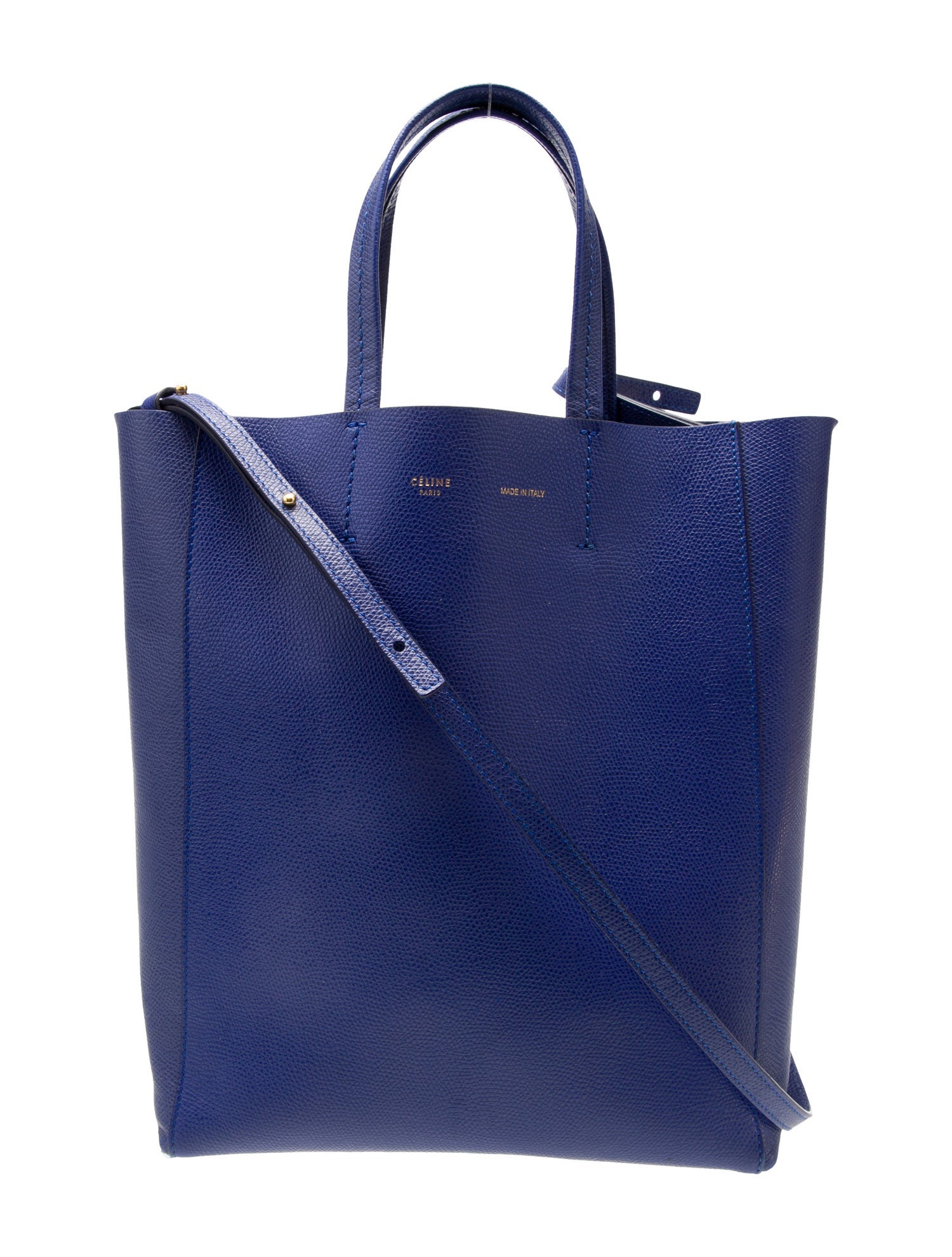 Celine Leather Vertical Cabas Small