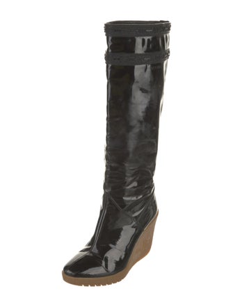 Celine Patent Leather Boots