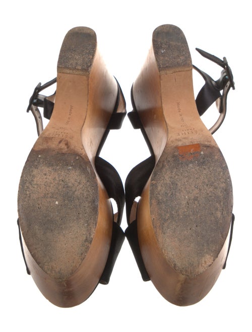 Celine Satin Slingback Sandals