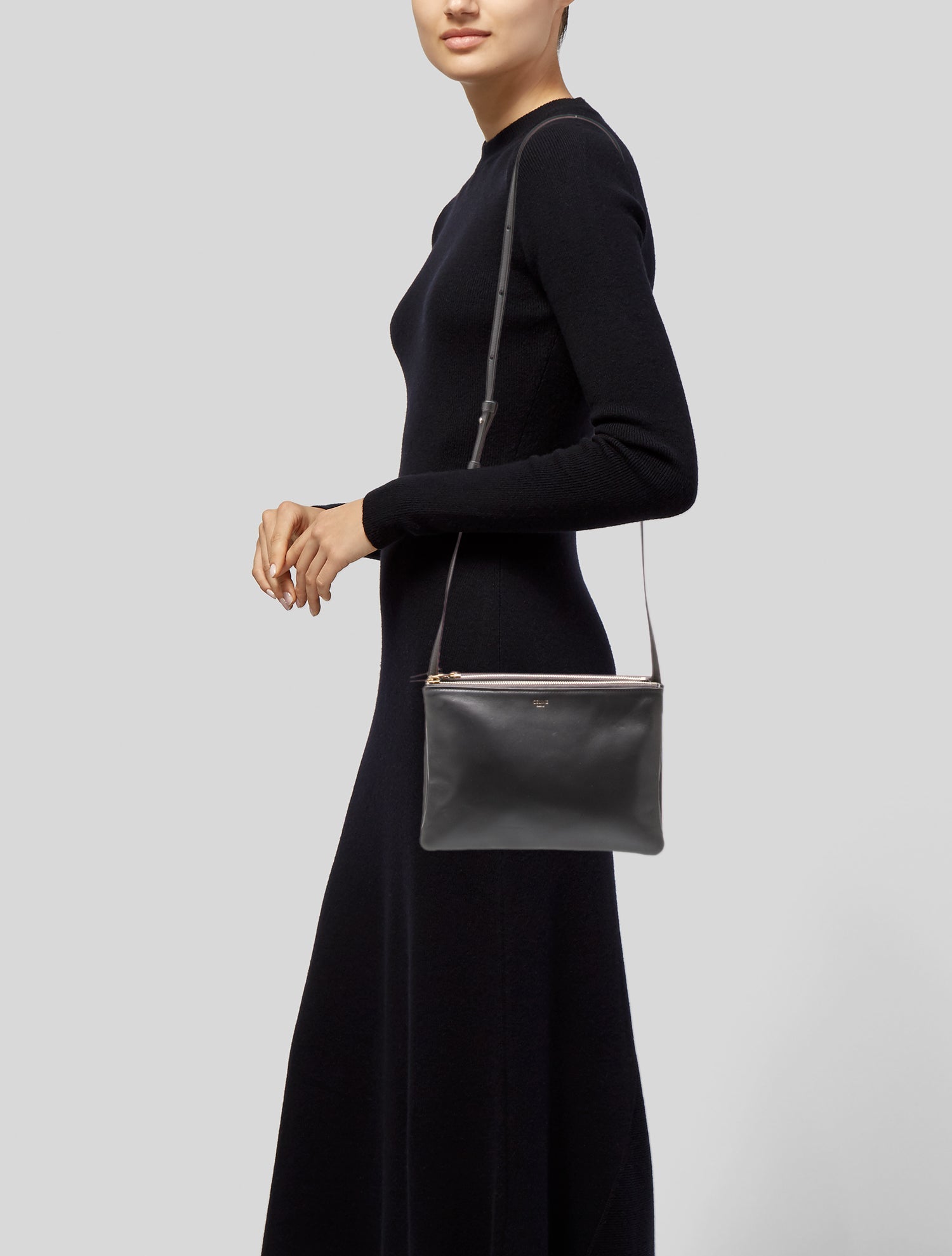 Celine Leather Trio Small