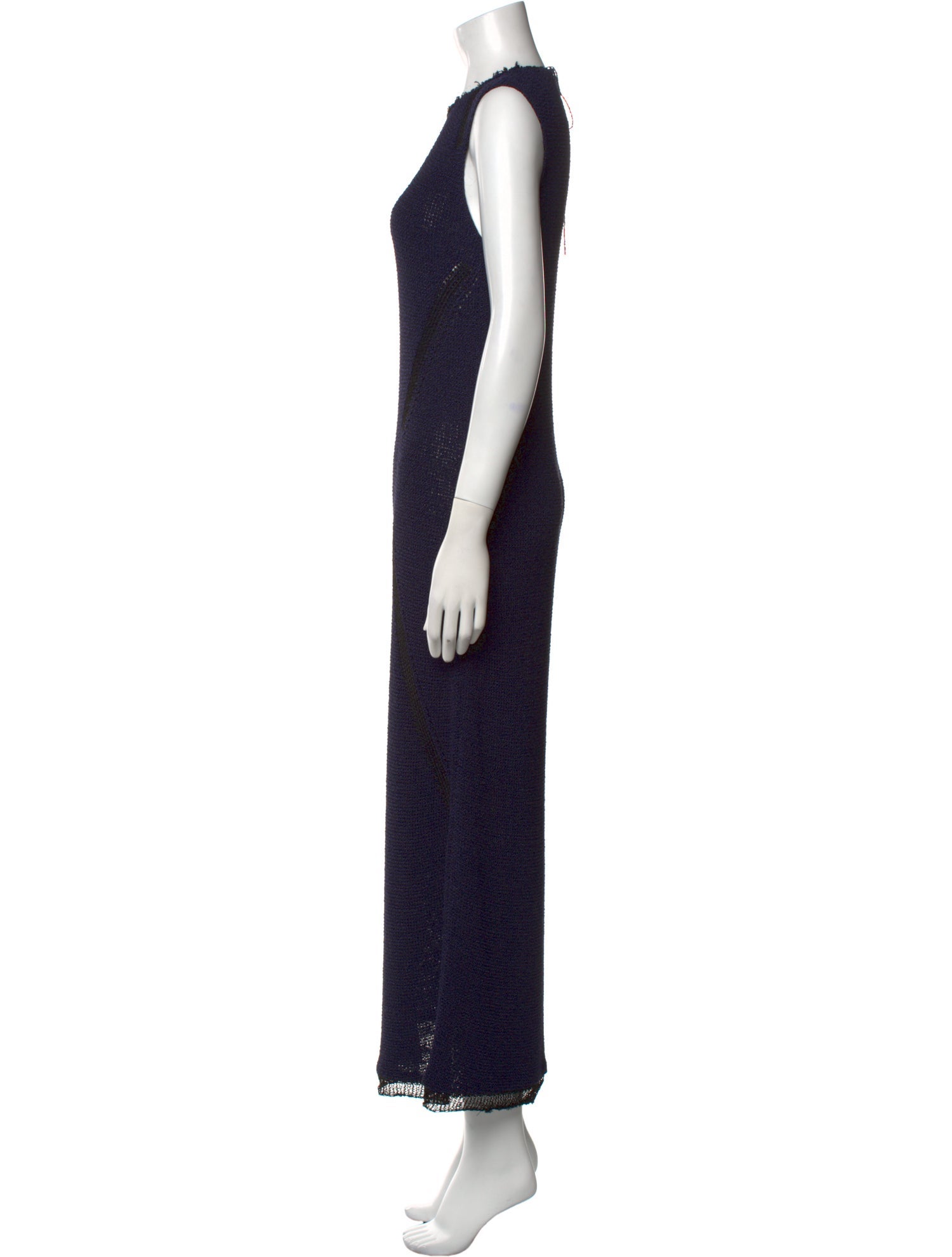 Celine Crew Neck Long Dress