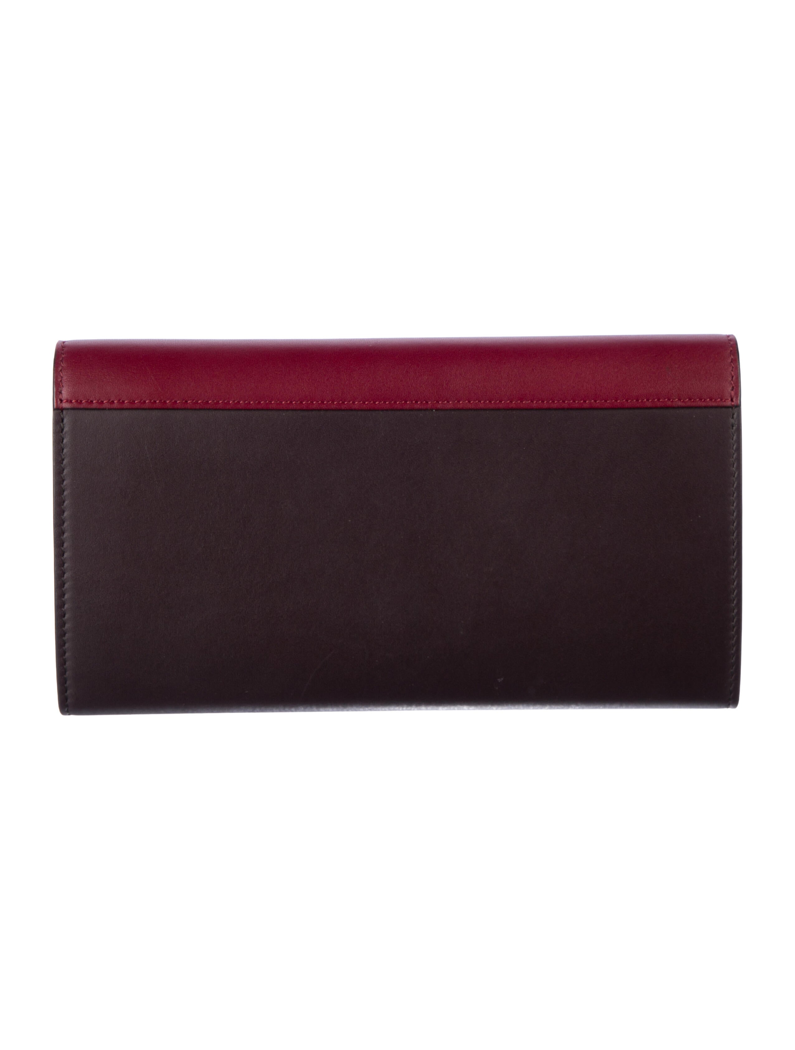 Celine 2015 Pocket Tri-Fold Continental Wallet