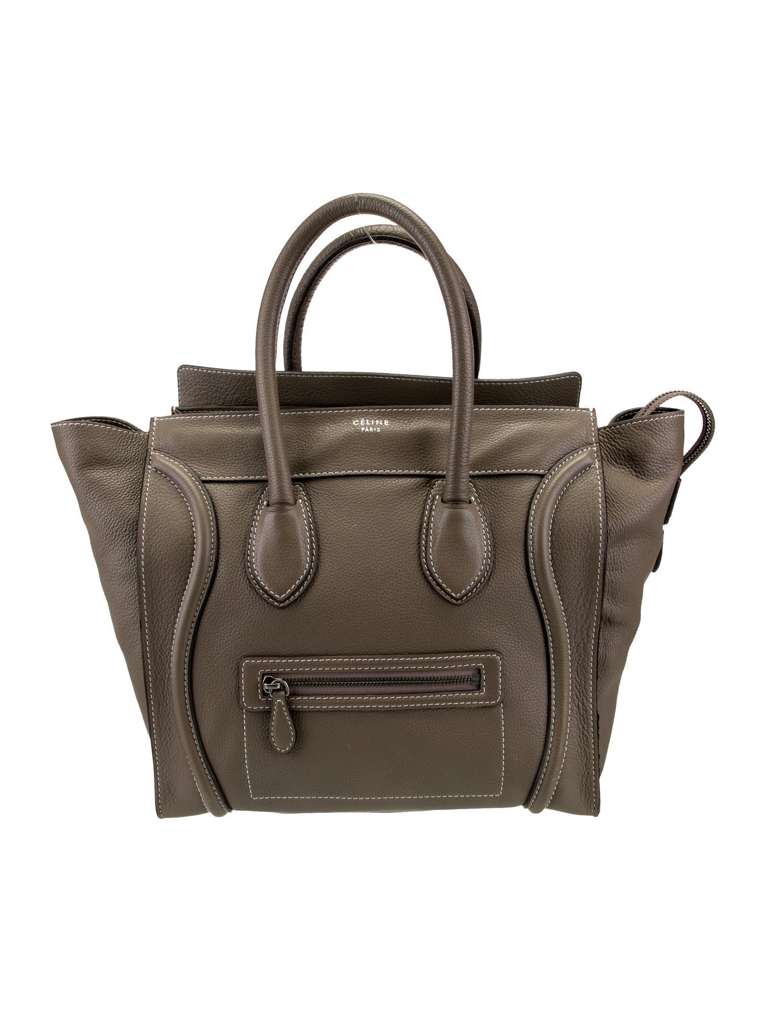 Celine Leather Luggage Mini