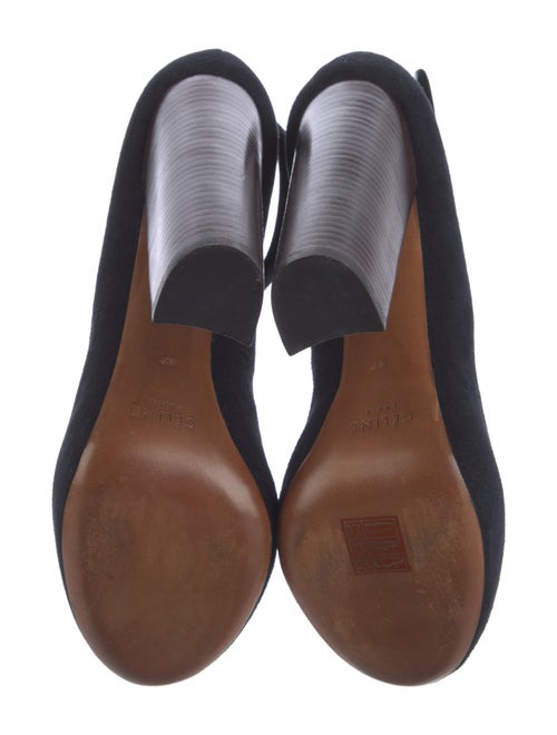 Celine Suede Pumps