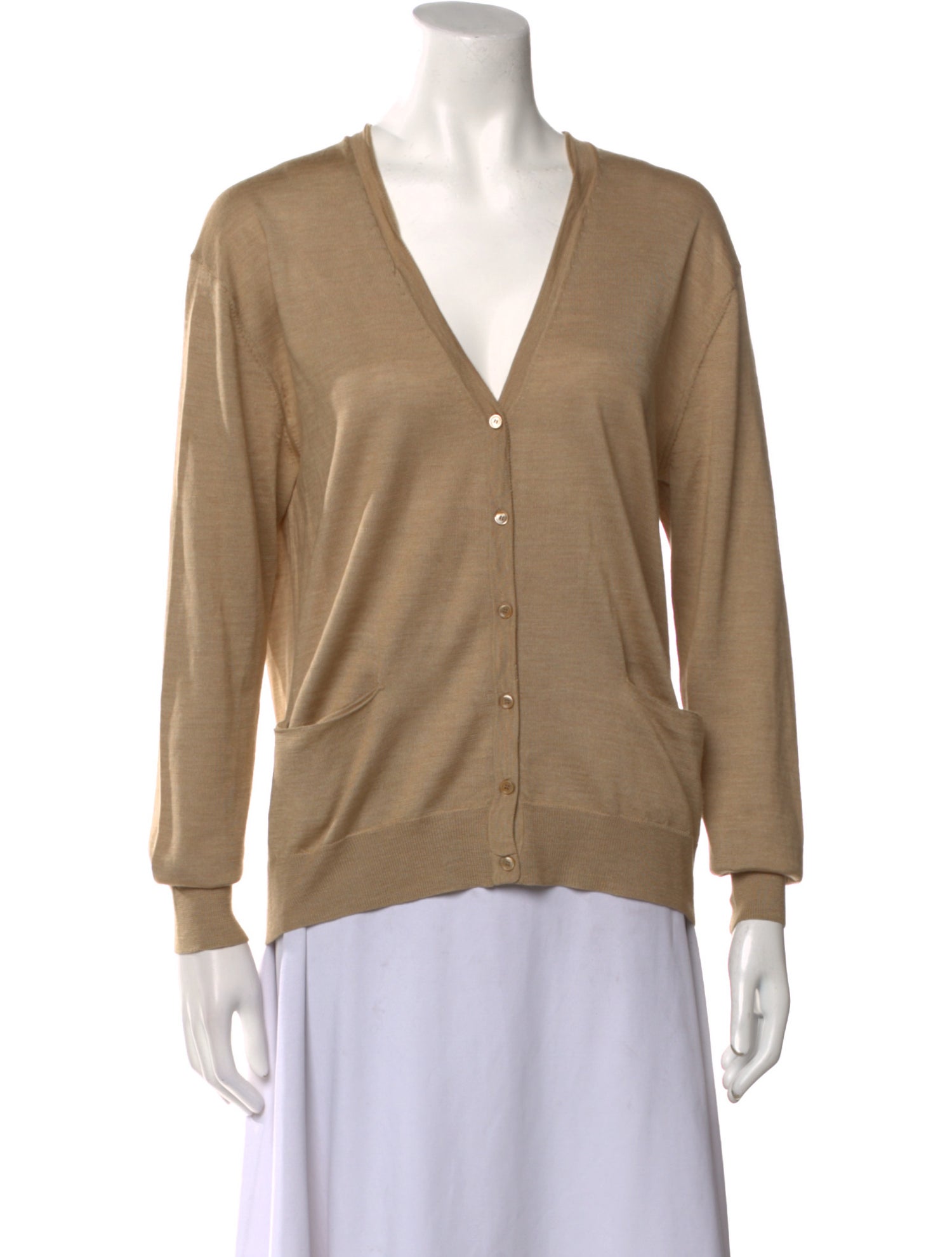 Celine Wool V-Neck Sweater