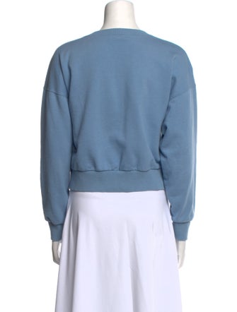 Celine Graphic Print Crew Neck Sweatshirt