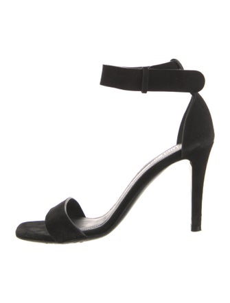 Celine Suede Slingback Sandals