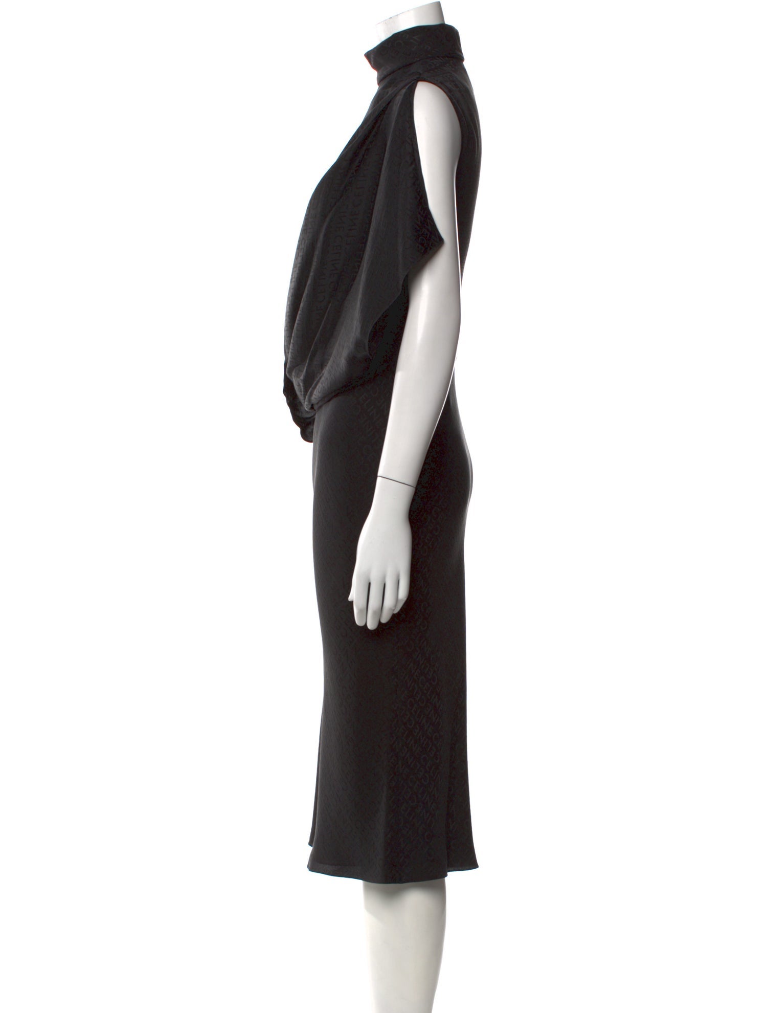 Celine Silk Midi Length Dress
