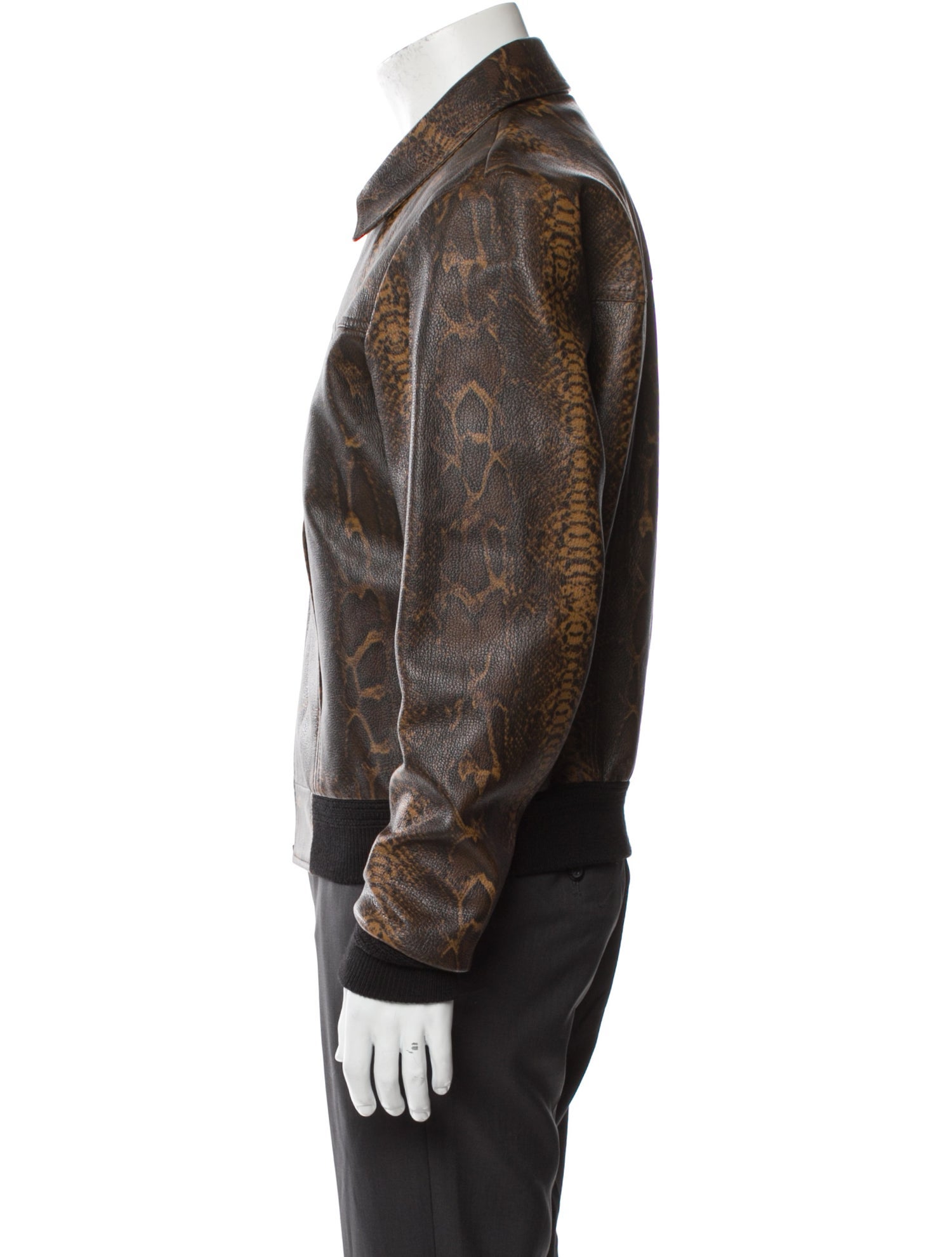 Celine 2019 Goat Leather Bomber Jacket