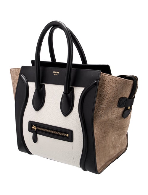 Celine Leather Luggage Mini