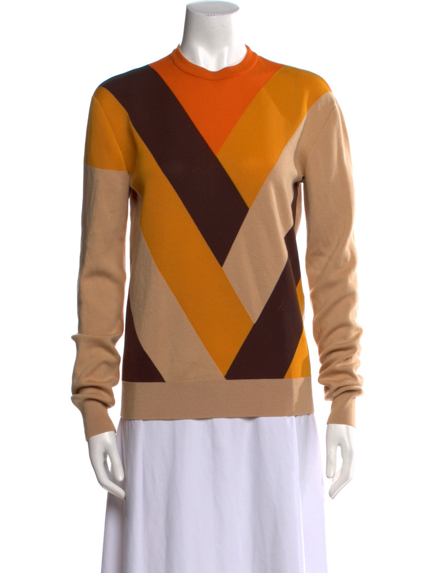 Celine Wool Striped Sweater