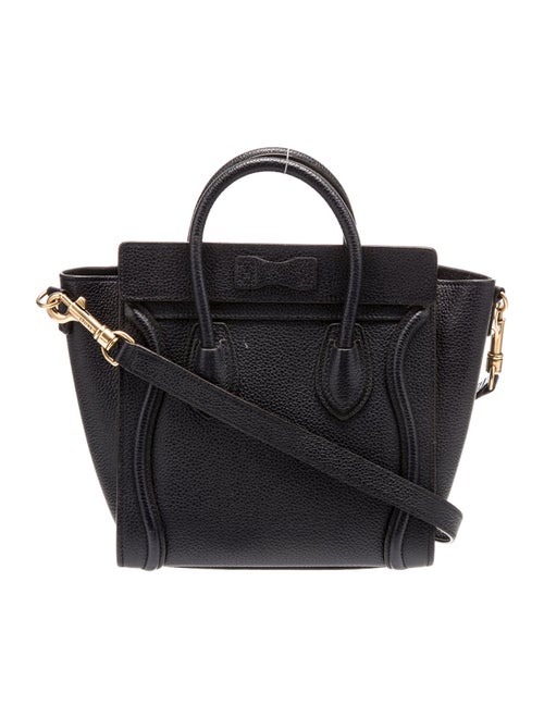 Celine Leather Luggage Nano