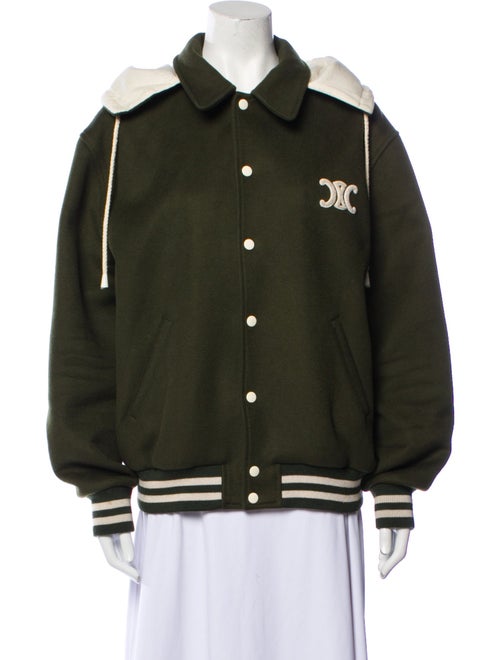 Celine Cashmere Bomber Jacket