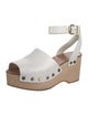 Celine Leather Studded Accents Sandals