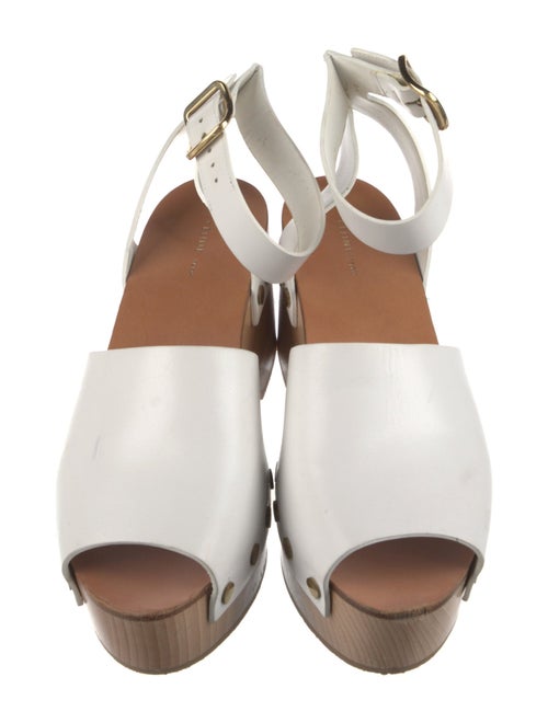 Celine Leather Studded Accents Sandals