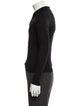 Celine Wool Crew Neck Polo Sweater