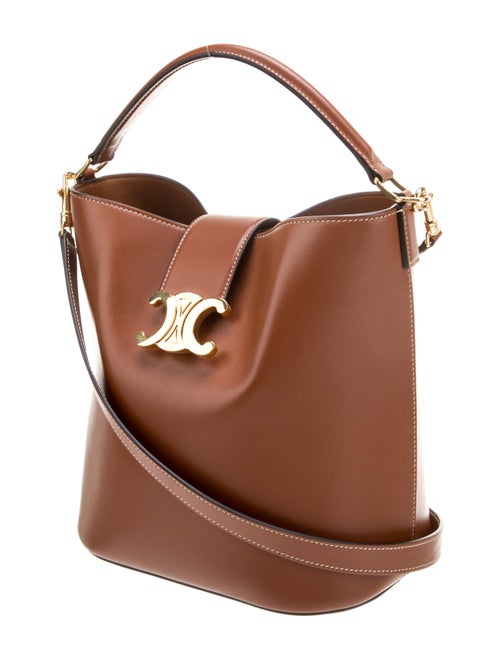 Celine Triomphe Louise Bucket Bag Medium 2024